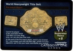 World Heavyweight Title Belt